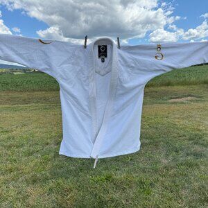 Origin White Pearl Weave DNA Gi size A2/L and 34" x 30" Pro Pants